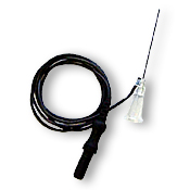 Injectable monopolar emg needle electrodes from Chalgren Enterprises